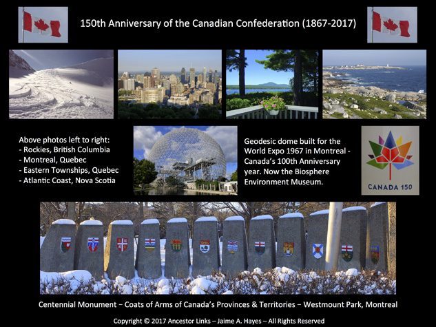 150th Anniversary of the Canadian Confederation (1867-2017)
