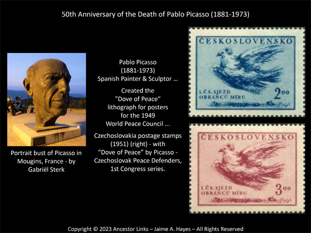 50th Anniversary of the Death of Pablo Picasso