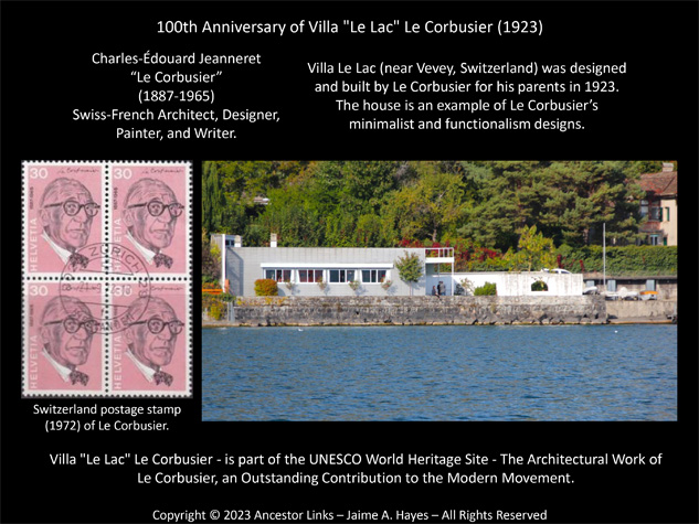 100th Anniversary of Villa Le Lac