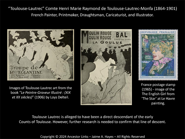 160th Anniversary of the Birth of Toulouse-Lautrec