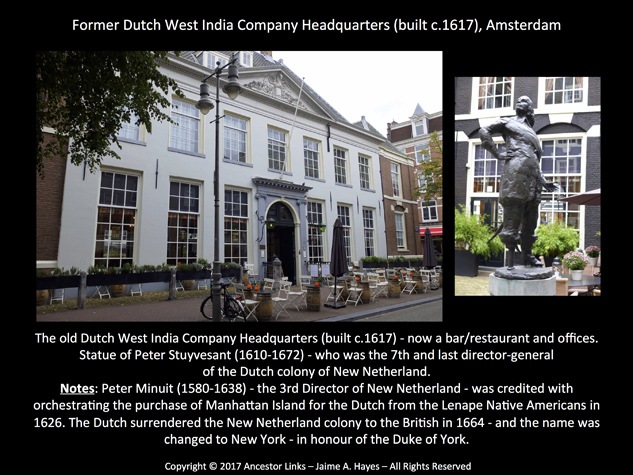 Former Dutch West India Company Headquarters (built c.1617), Amsterdam