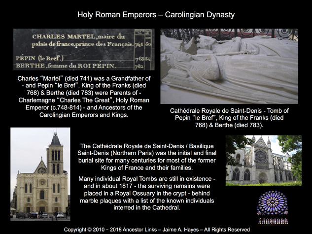 Carolingian Dynasty - Saint Denis Cathedral, France