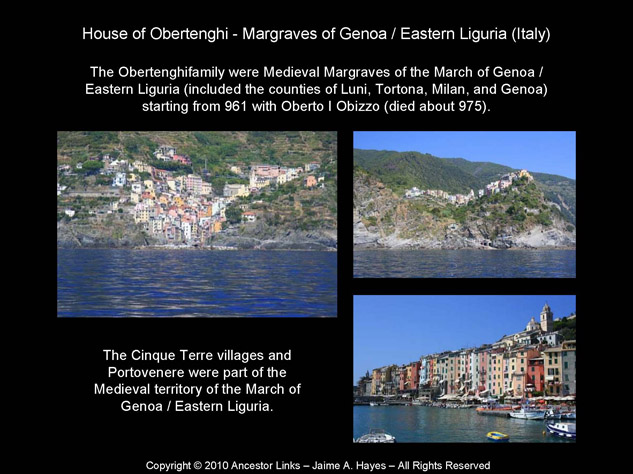 House of Obertenghi - Cinque Terre, Italy