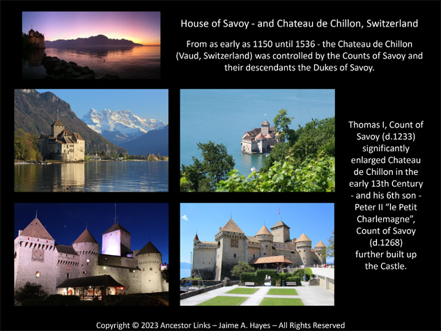 House of Savoy - Chateau de Chillon