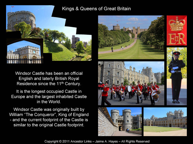 Kings & Queens of Great Britain - Windsor Castle