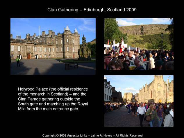 Kings of Scotland - Holyrood Palace