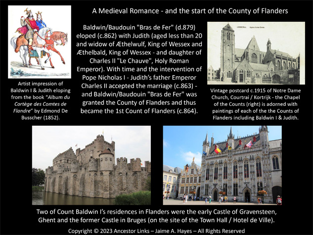 A Medieval Romance - Baldwin of Flanders and Judith