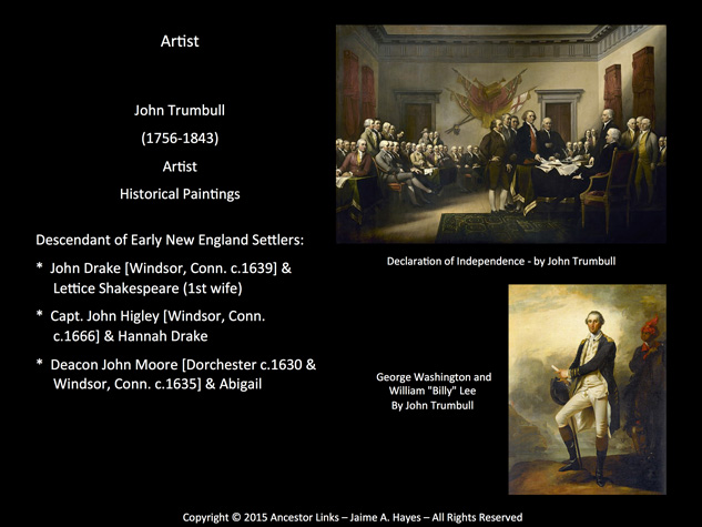 John Trumbull - Artist - Historical Paintings