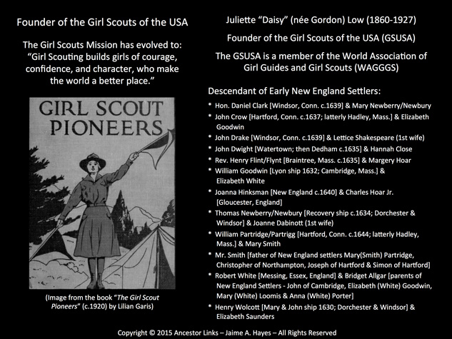 Juliette Gordon Low - Founder of the Girl Scouts of the USA