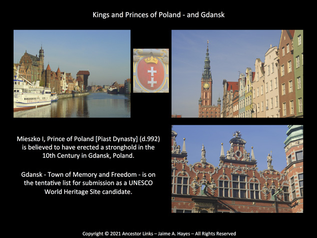 Kings & Princes of Poland - and Gdansk