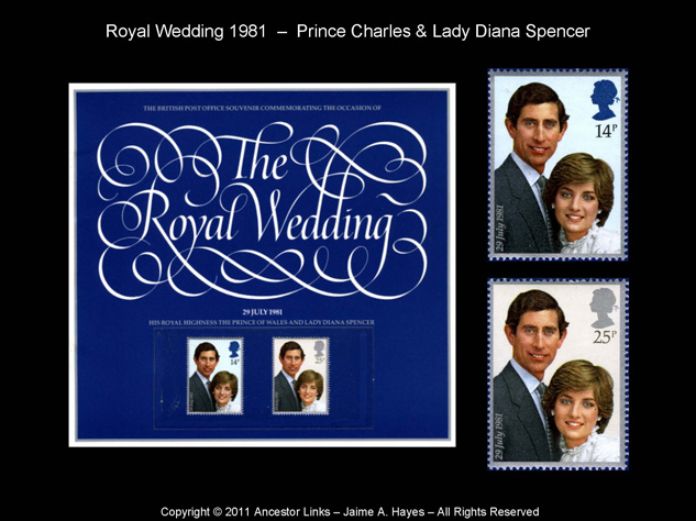 Royal Wedding 1981 - Prince Charles & Lady Diana Spencer