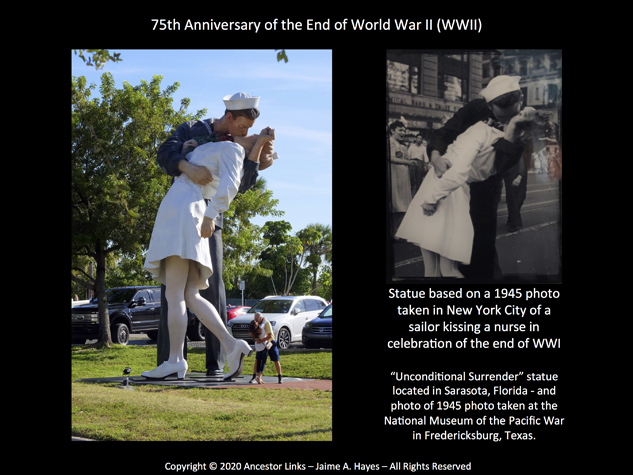 75th Anniversary of the End of World War II (WWII)