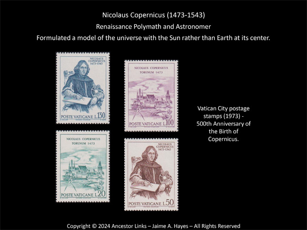 550th Anniversary of the Birth of Nicolaus Copernicus