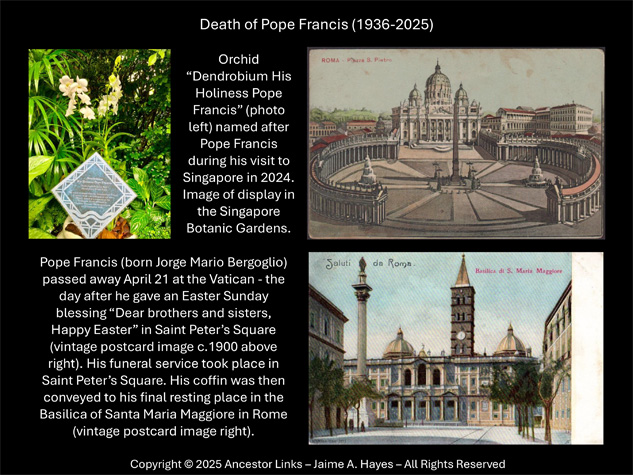 Death of Pope Francis (1936-2025)