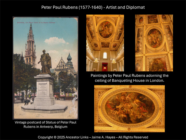 385th Anniversary of the Death of Peter Paul Rubens
          (1577-1640) - Artist and Diplomat