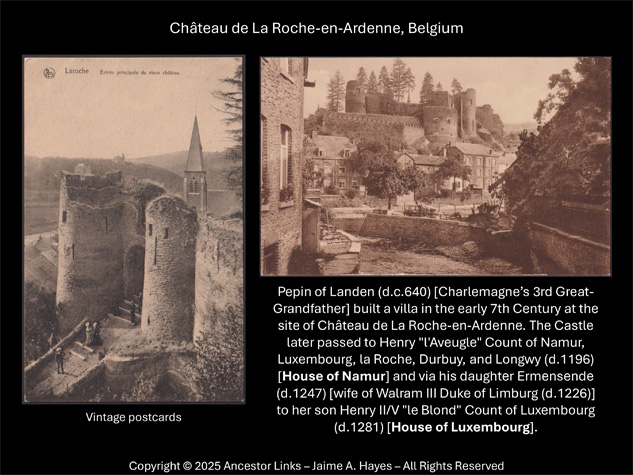 Chateau de La Roche-en-Ardenne, Belgium