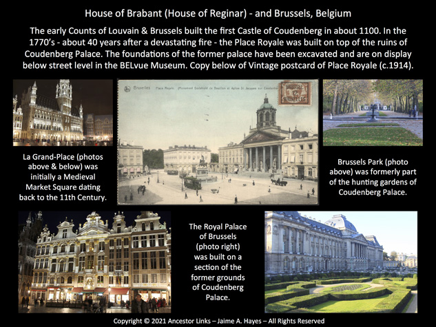 House of Brabant (House of Reginar) - and Brussels,
          Belgium