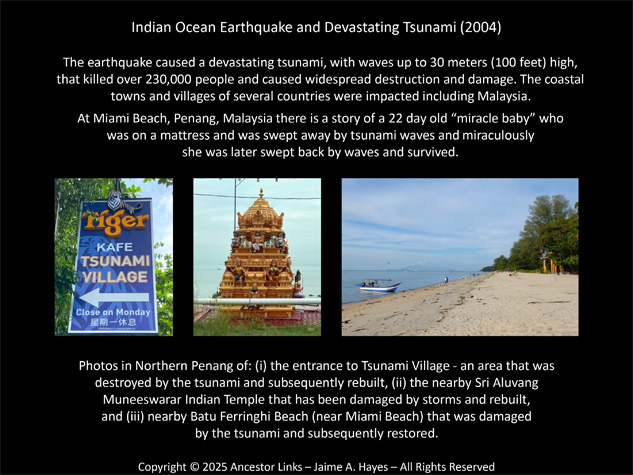 21st Anniversary of the Indian Ocean Earthquake and
          Devastating Tsunami (2004)