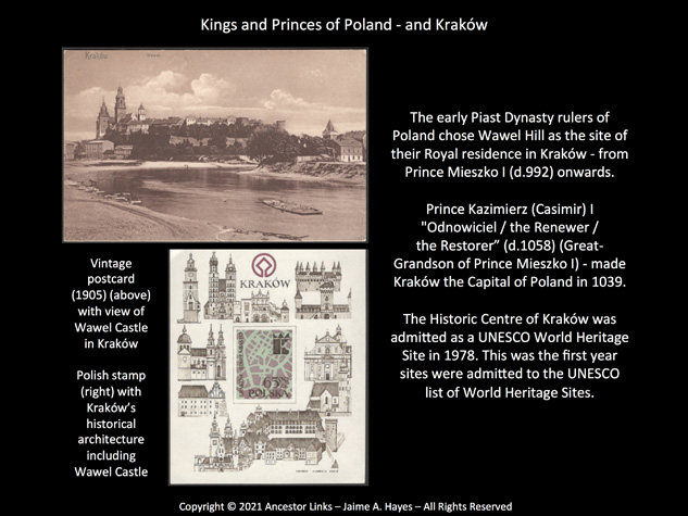 Kings & Princes of Poland - and Krakow